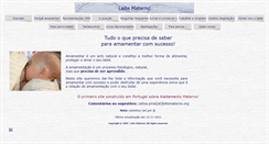 Desktop Screenshot of leitematerno.org
